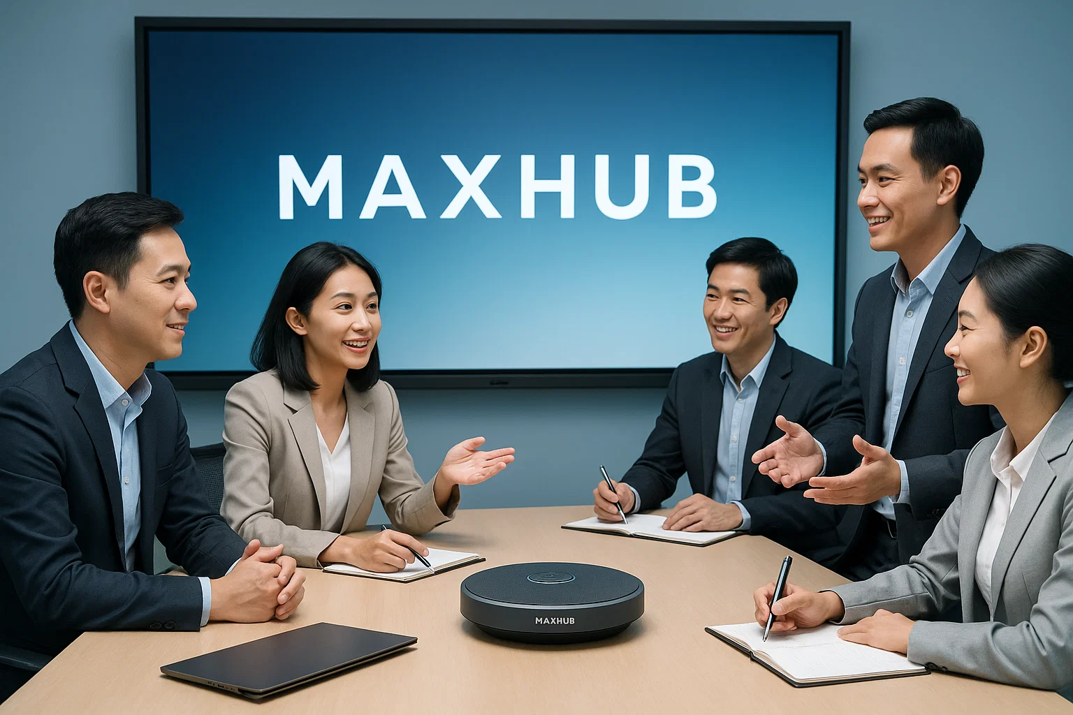 tổng quan loa hội nghị maxhub