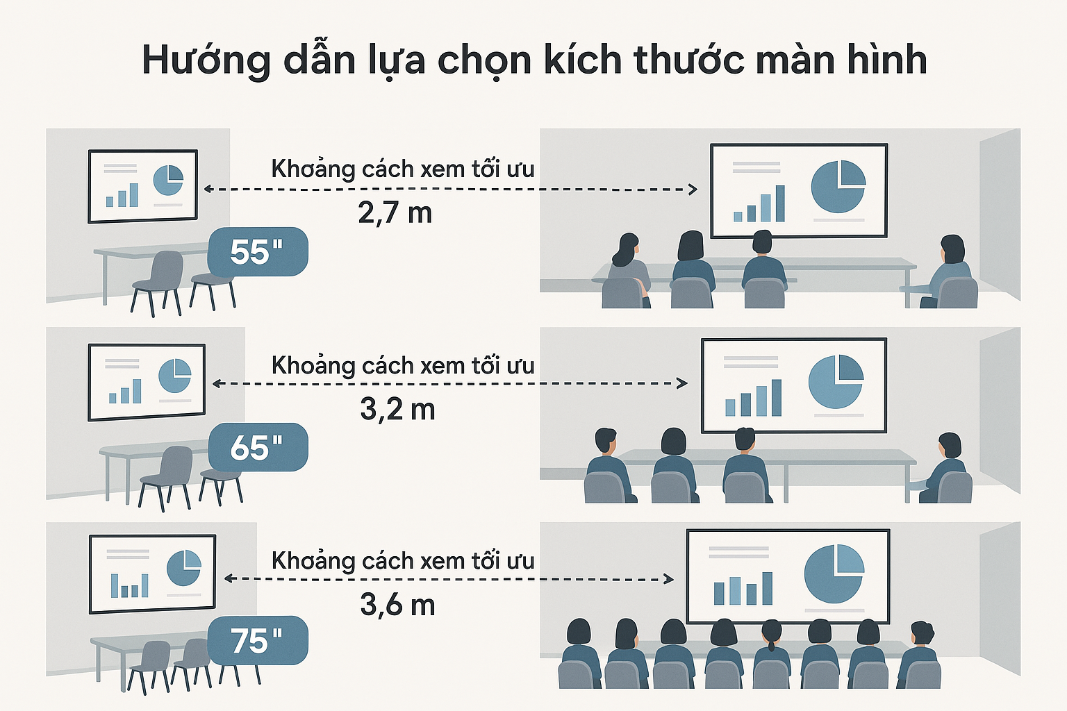 Lựa chọn m&agrave;n h&igrave;nh tương t&aacute;c ph&ugrave; hợp với nhu cầu