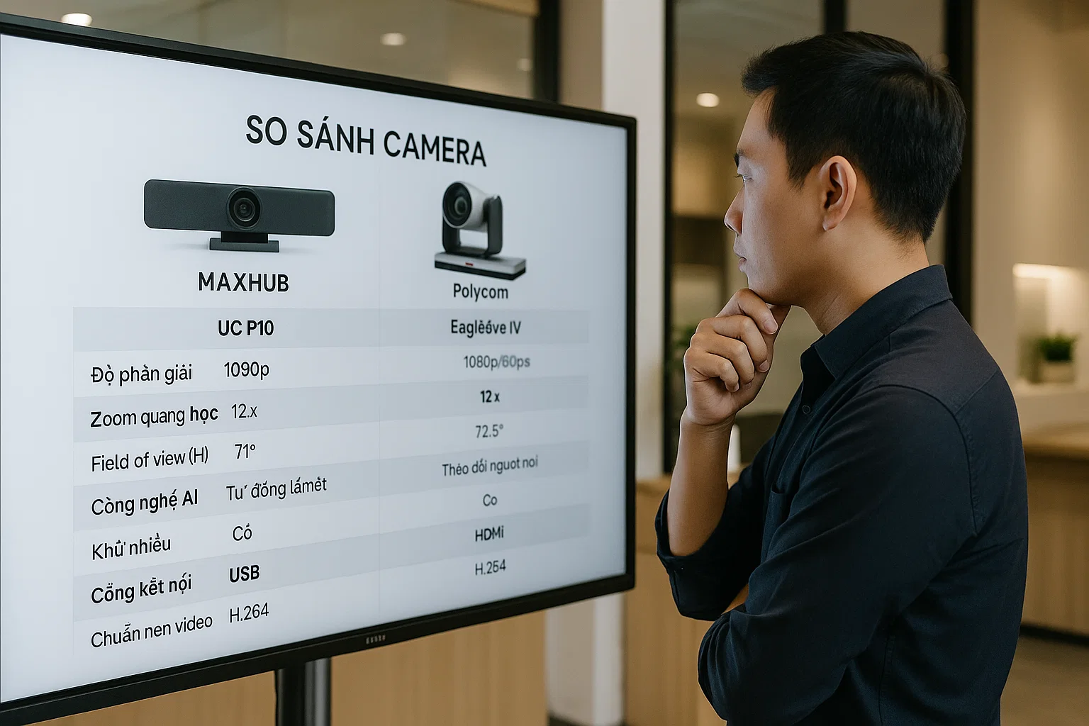 Bảng so sánh chi tiết
