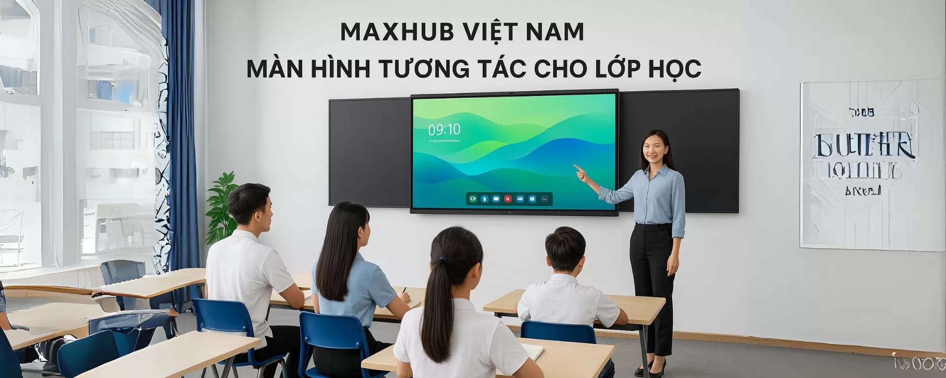Maxhub Việt Nam Giải Pháp Cho Phòng Học Thông Minh