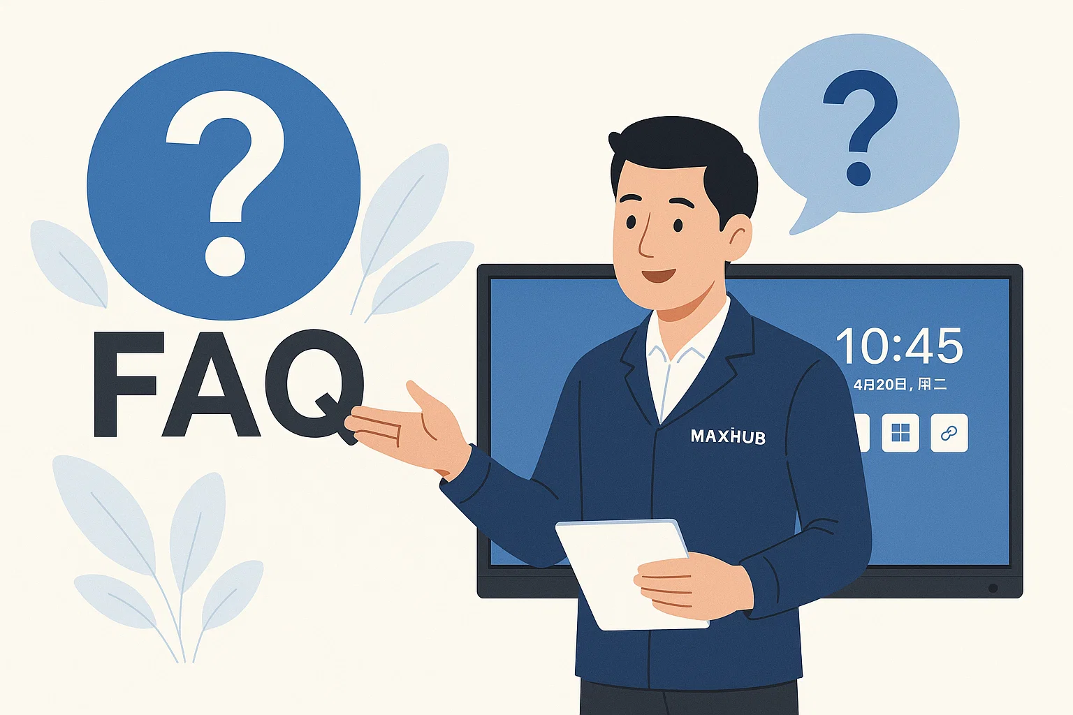 Câu hỏi thường gặp về giá màn hình MAXHUB