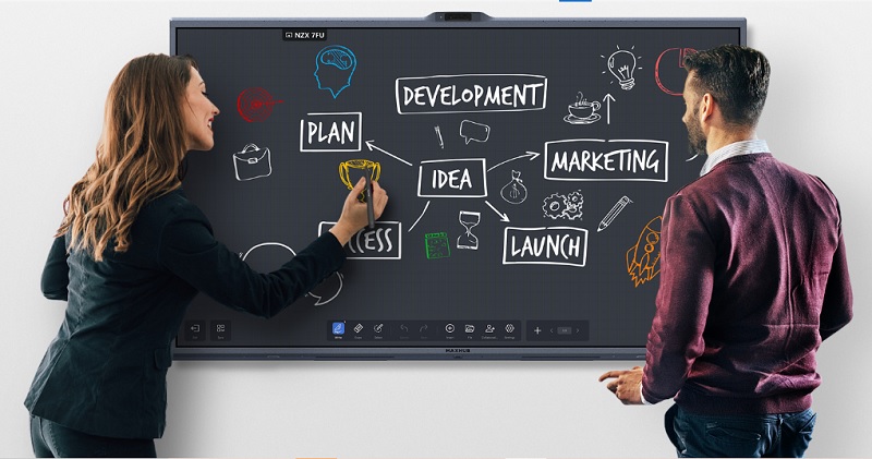 Màn hình tương tác Maxhub V7 XBoard nổi bật với tính năng tương tác linh hoạt, sáng tạo