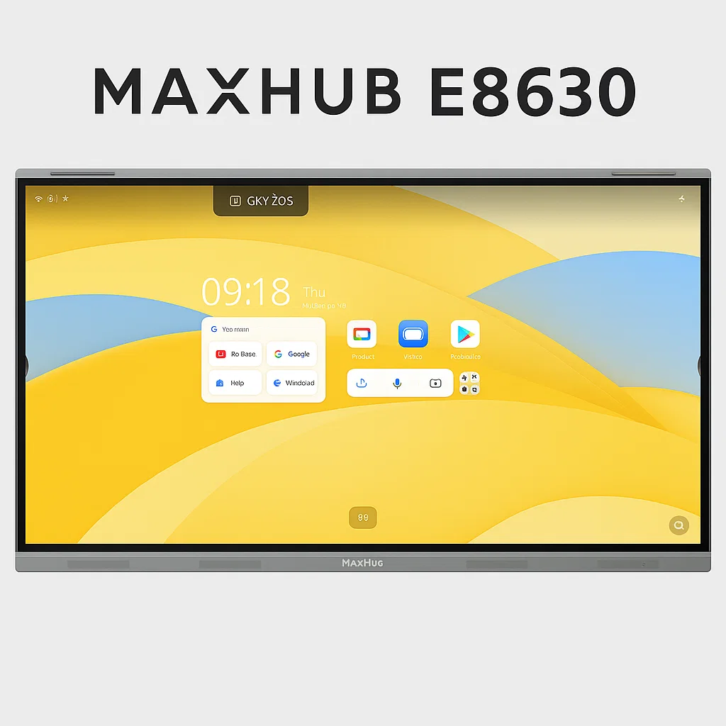 MÀN HÌNH GIÁO DỤC E8630 MAXHUB - NÂNG TẦM TRẢI NGHIỆM HỌC TẬP TRONG KỶ NGUYÊN SỐ