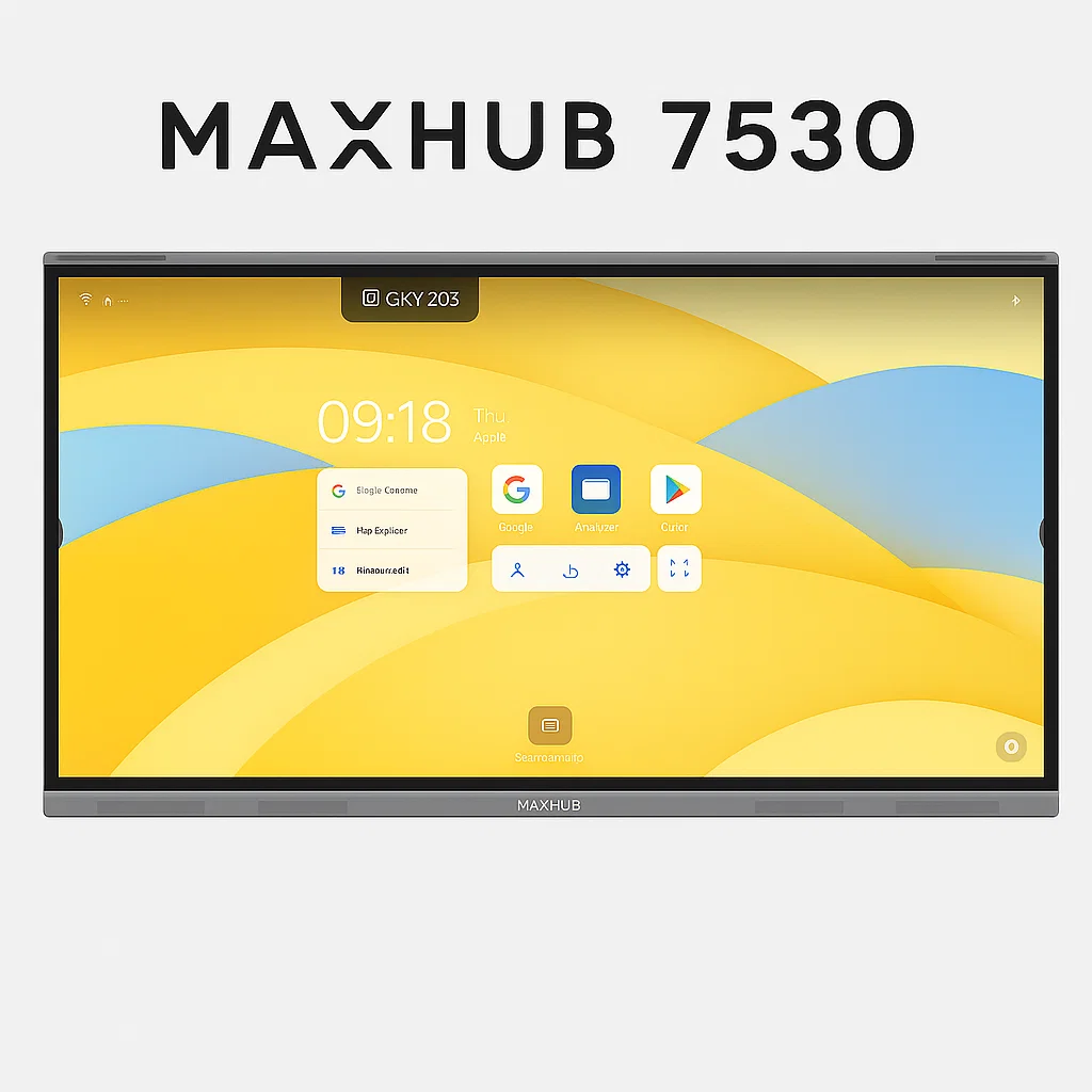 Màn hình giáo dục E7530 Maxhub 75 inch - Giải pháp tương tác 4K cho lớp học thông minh
