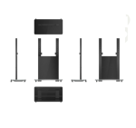GIÁ ĐỠ DI ĐỘNG CHO MÀN HÌNH TƯƠNG TÁC MAXHUB ST23G